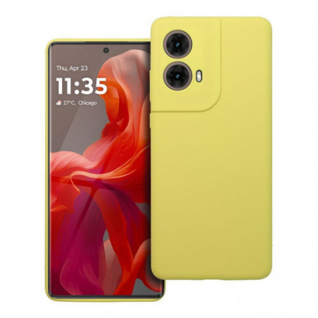 Motorola Moto G85 Case Silicone 2mm Lemon