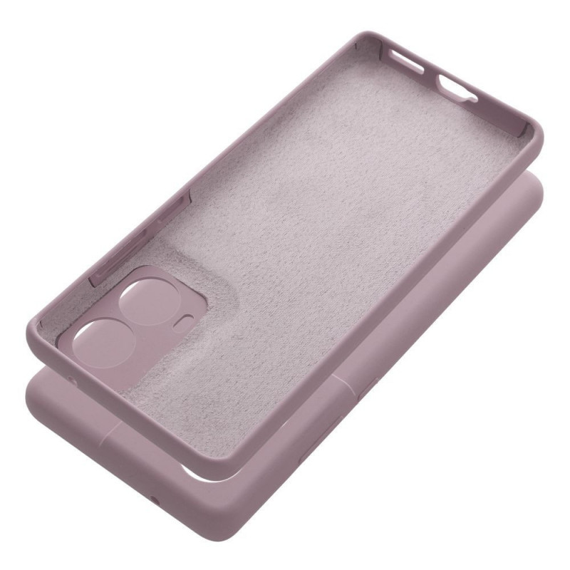 Motorola Moto G85 Case Silicone 2mm Sand pink