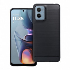 Motorola Moto G15 Case Carbon Elegant  Black