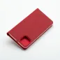 Apple iPhone 17 Pro Max Wallet Cases LUNA Book Carbon Carbon Fibre, Elegant  Red
