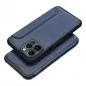 Apple iPhone 17 Pro Max Wallet Cases Razor Book Carbon Fibre, Carbon pattern  Blue