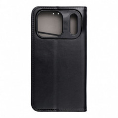 Apple iPhone 17 Pro Wallet Cases Smart Magneto book Black