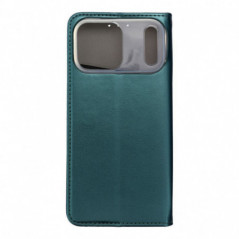 Apple iPhone 17 Pro Max Wallet Cases Smart Magneto book Dark green