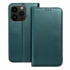 Apple iPhone 17 Air Wallet Cases Smart Magneto book Dark green