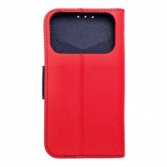 Apple iPhone 17 Pro Wallet case Fancy Book Red / Navy