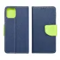 Apple iPhone 17 Wallet case Fancy Book Navy / Lime