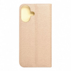 Apple iPhone 17 Wallet Cases LUNA Book Gold Elegant  Gold