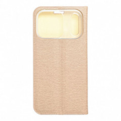 Apple iPhone 17 Pro Wallet Cases LUNA Book Gold Elegant  Gold
