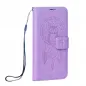 Apple iPhone 17 Pro Wallet Cases MEZZO Book Purple