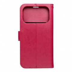 Apple iPhone 17 Pro Wallet Cases MEZZO Book Magenta