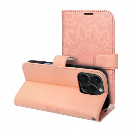 Apple iPhone 17 Wallet Cases MEZZO Book Peach fuzz