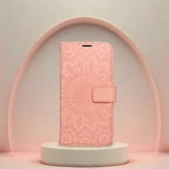 Apple iPhone 17 Air Wallet Cases MEZZO Book Peach fuzz