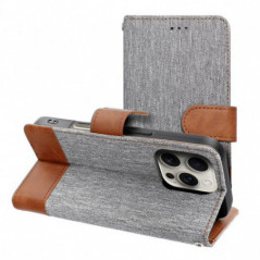 Apple iPhone 17 Pro Wallet Cases JEANS Elegant  Grey