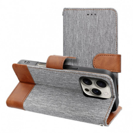 Apple iPhone 17 Pro Max Wallet Cases JEANS Elegant  Grey