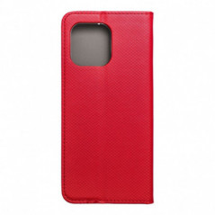Motorola Moto G86 Wallet Cases Smart Case Book Red