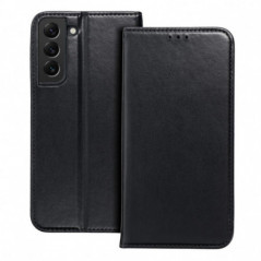 Motorola Moto G86 Wallet Cases Smart Magneto book Black