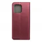 Motorola Moto G86 Wallet Cases Smart Magneto book Burgundy