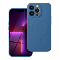 Apple iPhone 17 Pro Case Silicone Mag Cover MagSAFE  Blue
