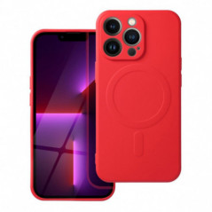 Apple iPhone 17 Case Silicone Mag Cover MagSAFE  Red