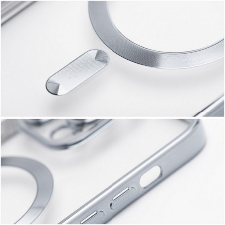 Apple iPhone 17 Pro Case Electro Mag MagSAFE  Silver