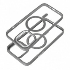 Apple iPhone 17 Pro Case Color Edge Mag MagSAFE  Titanium grey