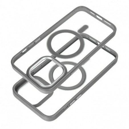 Apple iPhone 17 Pro Case Color Edge Mag MagSAFE  Titanium grey