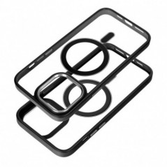 Apple iPhone 17 Pro Max Case Color Edge Mag MagSAFE  Black