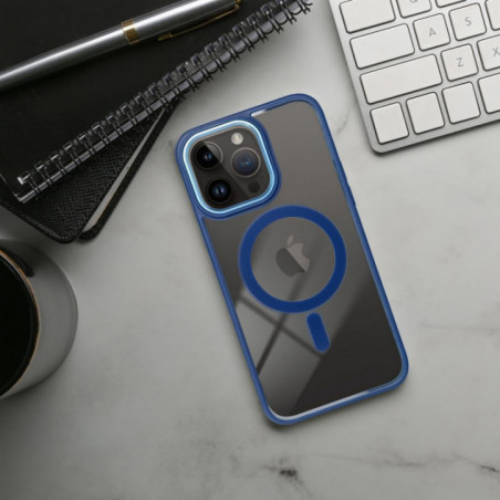 Apple iPhone 17 Pro Max Case Color Edge Mag MagSAFE  Navy blue
