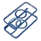Apple iPhone 17 Pro Max Case Color Edge Mag MagSAFE  Navy blue
