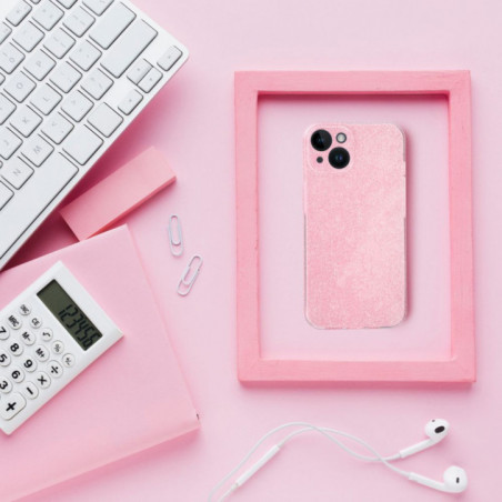 Apple iPhone 17 Pro Max Case CLEAR 2mm BLINK Pink