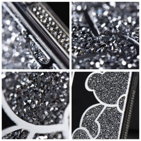 Apple iPhone 17 Case Teddy bear Silver