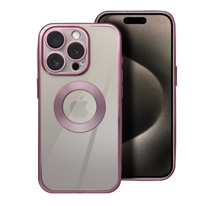 Apple iPhone 17 Pro Case Glam Rose pink Apple iPhone 17 Pro Case Glam Rose pink