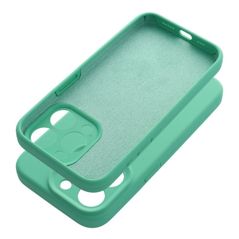 Apple iPhone 17 Pro Case Silicone 2mm Mint