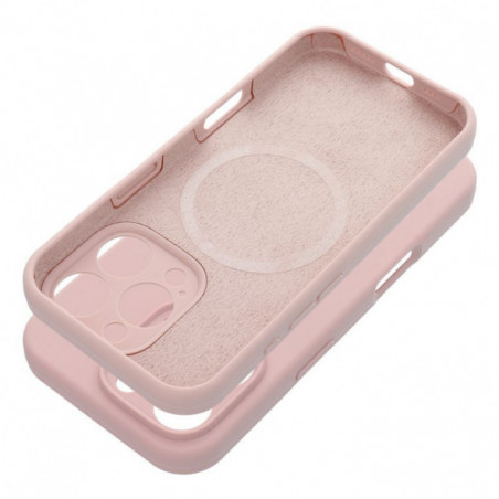 Apple iPhone 17 Pro Max Case Silicone 2mm Sand pink