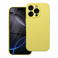 Apple iPhone 17 Pro Case Silicone 2mm Lemon