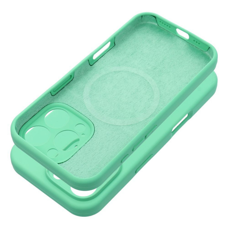 Apple iPhone 17 Air Case Silicone 2mm Mint Apple iPhone 17 Air Case Silicone 2mm Mint