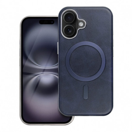 Apple iPhone 17 Case Gentleman Mag Cover Elegant  MagSAFE  Navy blue