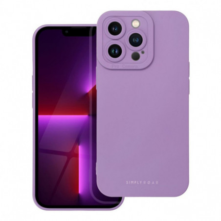 Apple iPhone 17 Pro Case Roar Luna Monochrome, Stylish, An aesthetic accessory  Violet