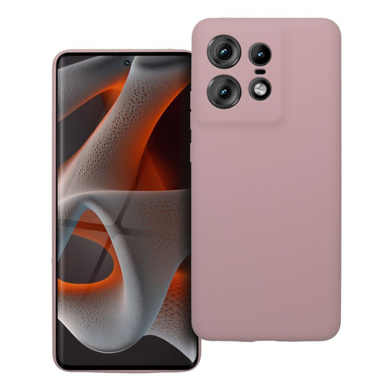 Motorola Edge 50 Case Silicone 2mm Sand pink Motorola Edge 50 Case Silicone 2mm Sand pink