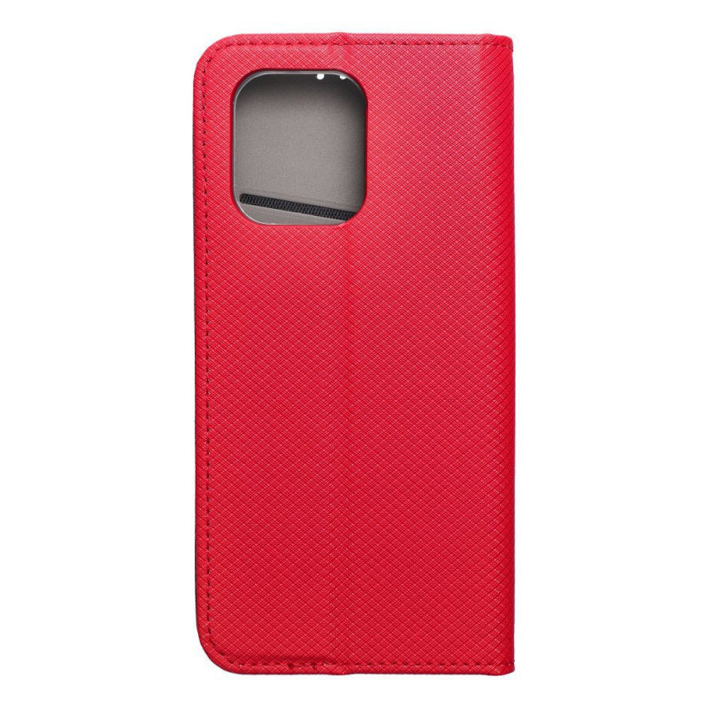 Motorola Edge 50 Neo Wallet Cases Smart Case Book Red