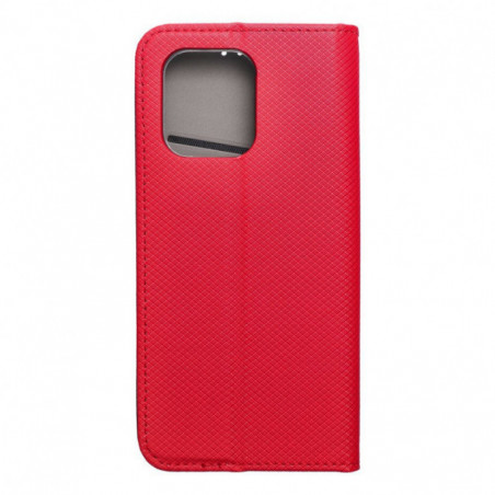 Motorola Edge 50 Neo Wallet Cases Smart Case Book Red