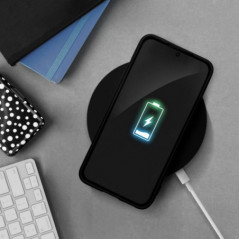 Samsung Galaxy S25 Edge Case Silicone Elegant  Black