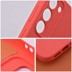 Samsung Galaxy S25 Edge Case Silicone Elegant  Peach
