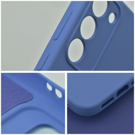 Samsung Galaxy S25 Edge Case Silicone Elegant  Blue