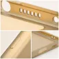 Samsung Galaxy S25 Edge Case Metallic Gold