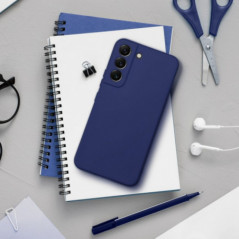 Samsung Galaxy S25 Edge Case Soft Dark blue