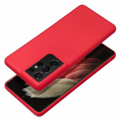Samsung Galaxy S25 Edge Case Soft Red
