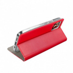 Samsung Galaxy S25 Edge Wallet Cases Smart Case Book Red