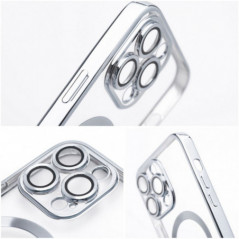 Samsung Galaxy S25 Edge Case Electro Mag MagSAFE  Silver