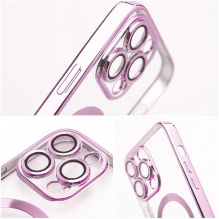 Samsung Galaxy S25 Edge Case Electro Mag MagSAFE  Rose gold